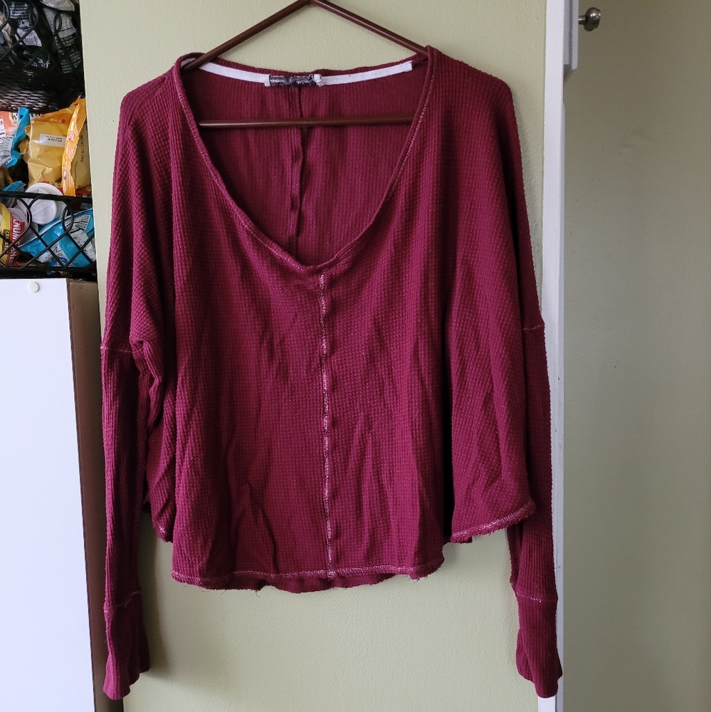 Free People Saturday Sunday Long Sleeve Tee